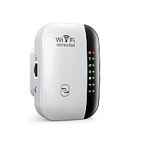 Ενισχυτής εμβέλειας WiFi Internet, λευκός επαναλήπτης με 7 φώτα – DD415 - Sellzone.bg Ενισχυτής εμβέλειας WiFi Internet, λευκός επαναλήπτης με 7 φώτα – DD415